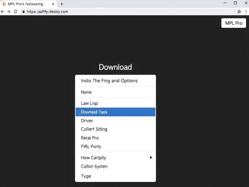 MPL Pro Homepage Screenshot